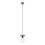 Suspension Netuno V Acier / Pin massif - 1 ampoule