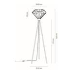 Lampadaire Raquelle I Acier - 1 ampoule