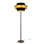 Lampadaire Preto I Tissu mélangé / Acier - 1 ampoule