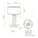 LED-Stehleuchte Flame I