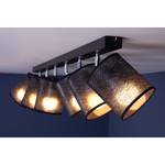 Plafondlamp Nevoa I textielmix/staal - Aantal lichtbronnen: 6