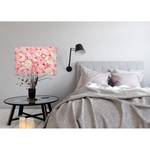 Leinwandbild Rosen Floral Polyester PVC / Fichtenholz - Pink