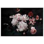 Quadro Blunch Of Flowers Poliestere PVC / Legno di abete rosso - Bianco / Nero