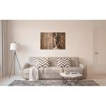 Impression sur toile Buddha Culture Polyester PVC / Épicéa - Beige