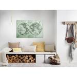 Impression sur toile Antic Hemispheres Polyester PVC / Épicéa - Vert