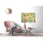 Impression sur toile Blumen Mosaic Polyester PVC / Épicéa - Jaune