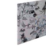 Impression sur toile Blumen Mosaic Polyester PVC / Épicéa - Gris