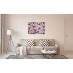 Impression sur toile Songbirds Polyester PVC / Épicéa - Rose