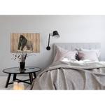 Quadro con gorilla Born To Be Wild Poliestere PVC / Legno di abete rosso - Marrone / Grigio