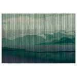 Impression sur toile Mountains Polyester PVC / Épicéa - Vert