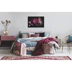 Canvas con fiori Drama Queen Poliestere PVC / Legno di abete rosso - Rosa