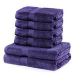 Set di asciugamani Arina (6 pezzi) Cotone - Viola
