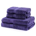 Set di asciugamani Arina (4) Cotone - Viola