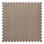 Lit capitonné Woodlake II Velours Ravi: Beige	 - 140 x 200cm - Avec espace de rangement