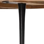 Eettafel Bedrock massief acaciahout/ijzer - acaciahout/zwart