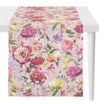 Chemin de table 7701 Polyester / Coton - Rose foncé