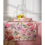 Chemin de table 7701 Polyester / Coton - Rose foncé