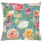 Housse de coussin 7701 Polyester / Coton - Turquoise - 40 x 40 cm