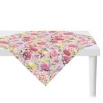 Tischdecke 7701 Polyester / Baumwolle - Pink - 100 x 100 cm