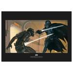 Poster Star Wars Vader Luke Hallway Arancione / Marrone - Carta - 70 cm x 50 cm