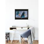 Wandbild Vader Luke Carbonit Room Orange / Blau - Papier - 70 cm x 50 cm
