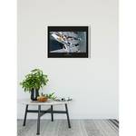 Wandbild Wars X-Wing TIE-Fighter Star vs