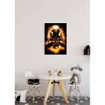 Wandbild Star Head Vader Wars