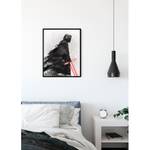 Wandbild Star Wars EP9 Kylo Vader Shadow Mehrfarbig - Papier - 50 cm x 70 cm