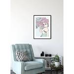 Poster Ariel Aquarell Multicolore - Carta - 50 cm x 70 cm