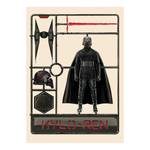 Wandbild Star Wars Toy Kylo Mehrfarbig - Papier - 50 cm x 70 cm