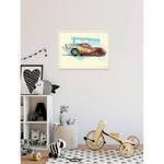 Cars McQueen Wandbild Lightning