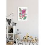 Poster Ariel Flowers Multicolore - Carta - 50 cm x 70 cm