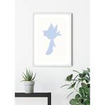Poster Cinderella Bird Blu / Beige - Carta - 50 cm x 70 cm