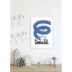 Spiral Duck Donald Wandbild