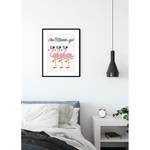 Mouse Fla-Minnie-go Wandbild Minnie