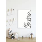 Snow Wandbild Dwarves White