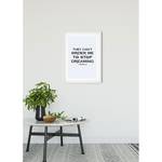 Wandbild Cinderella Quote Mehrfarbig - Papier - 50 cm x 70 cm