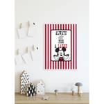 Afbeelding Mickey Mouse Laugh meerdere kleuren - papier - 50 cm x 70 cm