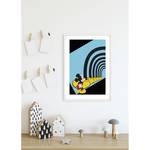 Wandbild Mickey Tunnel Foot Mouse