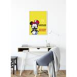Poster Mickey Mouse Moustache Multicolore - Carta - 50 cm x 70 cm