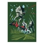 Wandbild Star Wars Vector Endor Mehrfarbig - Papier - 50 cm x 70 cm