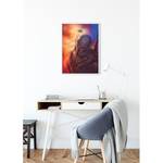 Wandbild Star Wars Mandalorian Mehrfarbig - Papier - 50 cm x 70 cm