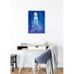 Wandbild Frozen 2 Elsa True To Myself Mehrfarbig - Papier - 50 cm x 70 cm