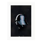 Vader Wars Star Wandbild Helmets
