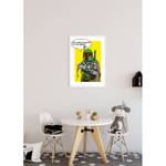 Star Boba_Fett Quote Comic Wandbild Wars