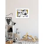 Tableau déco Star Wars Stormtrooper Noir / Blanc - Papier - 70 x 50 cm