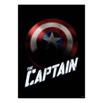 Afbeelding Avengers The Captain meerdere kleuren - papier - 50 cm x 70 cm