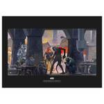 Wandbild Star Wars Mos Eisley Streets Mehrfarbig - Papier - 70 cm x 50 cm