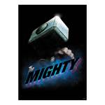 Wandbild Avengers The Mighty Mehrfarbig - Papier - 50 cm x 70 cm