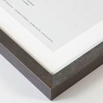 Bilderrahmen Holz Stone Papier / Massivholz - 50 cm x 70 cm - Grau